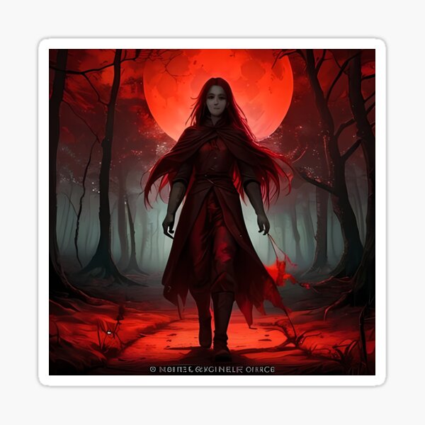 Bloodmoon Walk Close-up Sticker