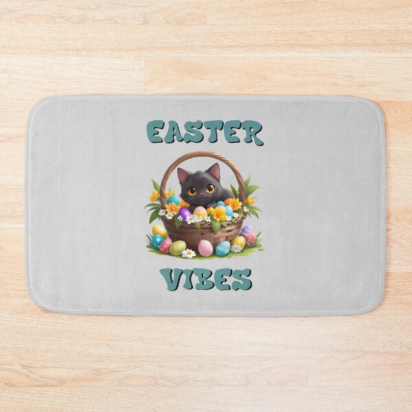 Item preview, Easter Vibes Black Cat designed and sold by TMars.