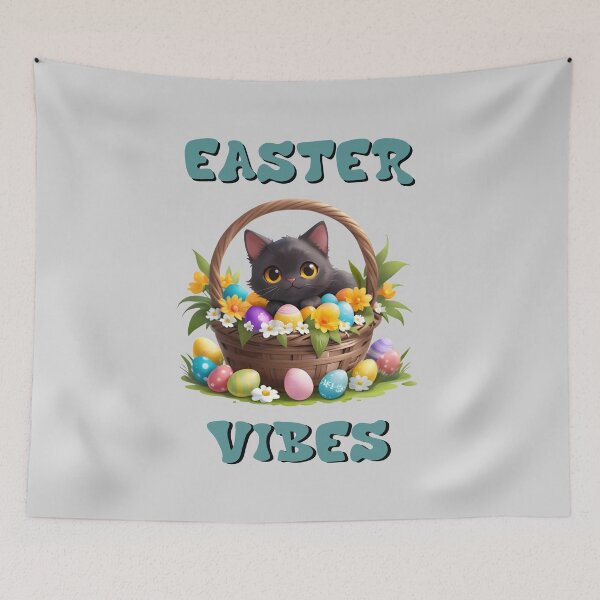 Item preview, Easter Vibes Black Cat designed and sold by TMars.