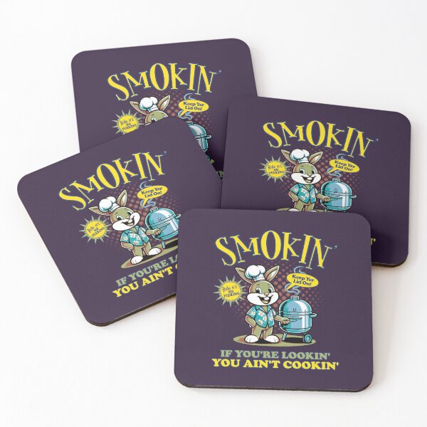 Item preview, Smokin' - If You're Looking You Ain't Cookin' Bunny Barbeque Chef designed and sold by CRHPOD20.
