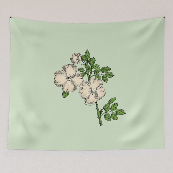 Item preview, Cream Quartered Rose Bloom Single 1-7 Petals Almost Flat designed and sold by Rachael Taylor.