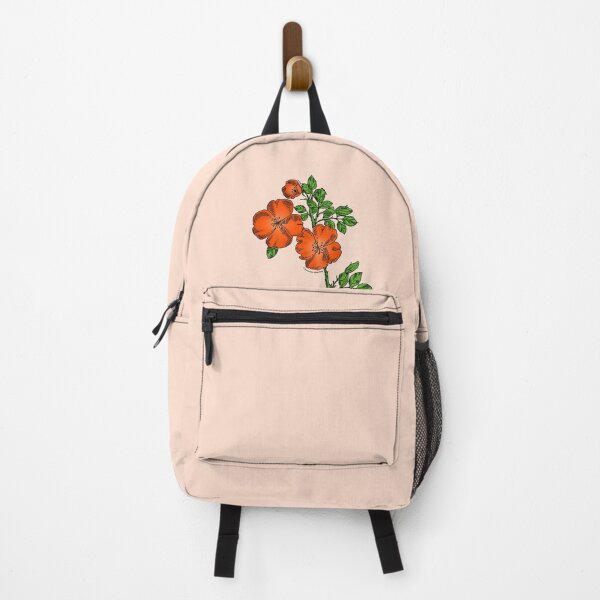 Item preview, Orange Quartered Rose Bloom Single 1-7 Petals Almost Flat designed and sold by zenithcreative.