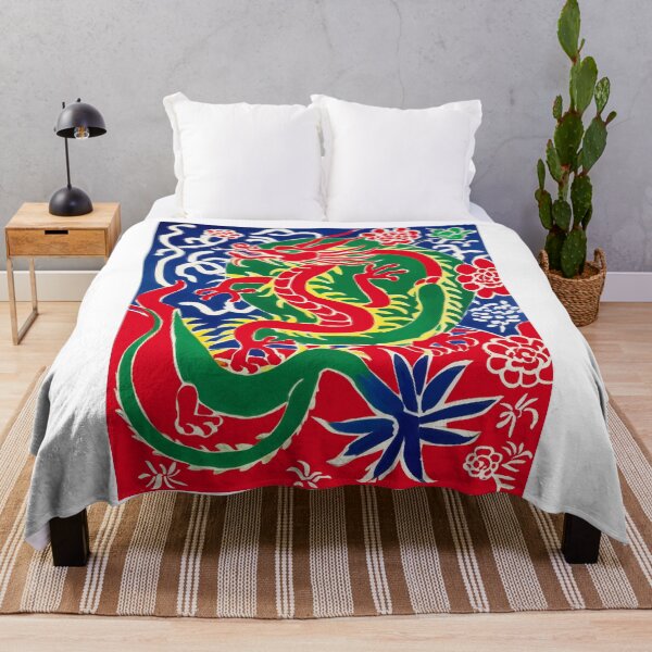 Item preview, Chinese Year of the Dragon Painting Henri Matisse Inspired designed and sold by retrographics.