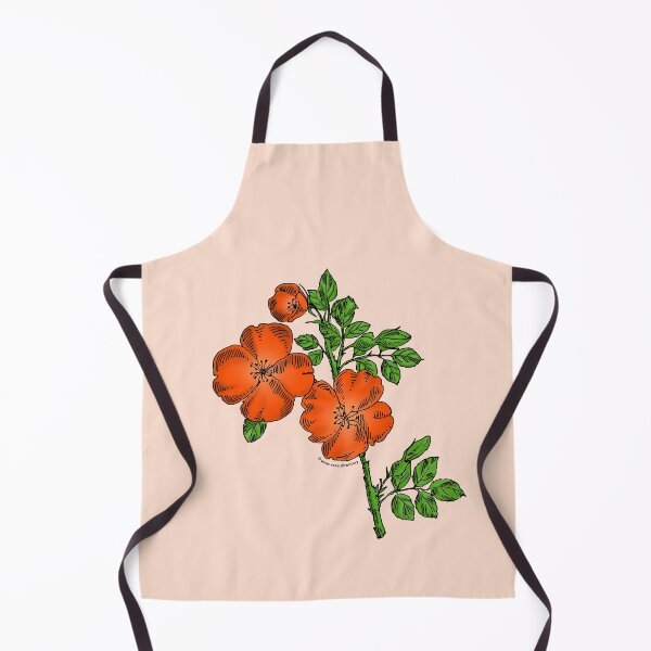 Item preview, Orange Quartered Rose Bloom Single 1-7 Petals Almost Flat designed and sold by Rachael Taylor.