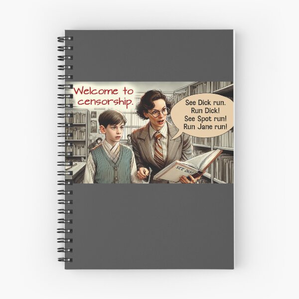 Item preview, Misadventures in Book Banning designed and sold by FamouslyStupid.
