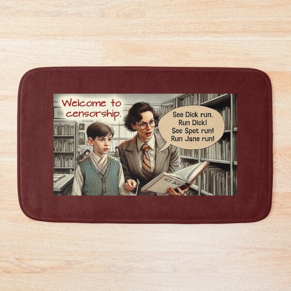 Item preview, Misadventures in Book Banning designed and sold by FamouslyStupid.