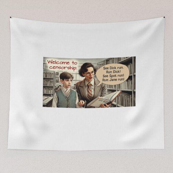 Item preview, Misadventures in Book Banning designed and sold by FamouslyStupid.