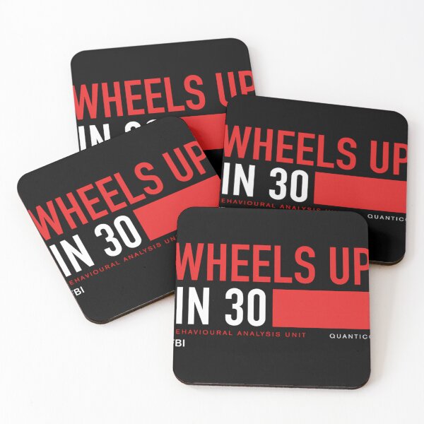 Item preview, Wheels Up In 30 - Criminal Minds designed and sold by GabrielJean.