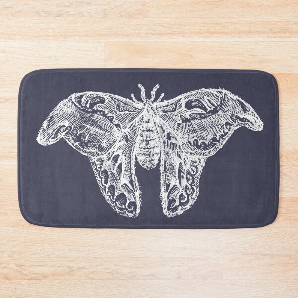 Item preview, White lunar moth designed and sold by xlallistar.