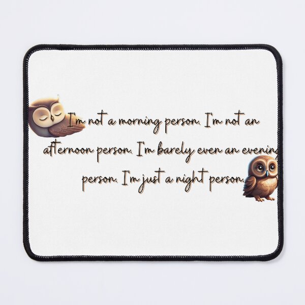 Item preview, Night Owl Life designed and sold by MemoriesLiveOn.