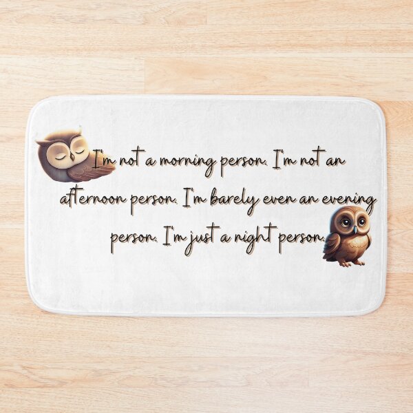 Item preview, Night Owl Life designed and sold by MemoriesLiveOn.