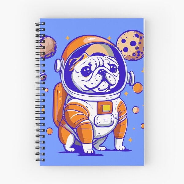 Item preview, Pug Astronaut Space Cute Dog designed and sold by Horizon Cartoon.