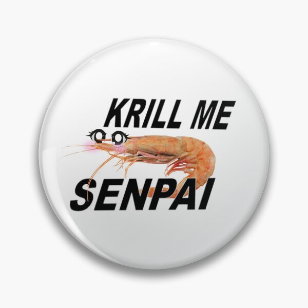 Artikelvorschau, Krill Me Senpai – Lustiges Anime-Fisch-Design entworfen und verkauft von Creative-Toad.