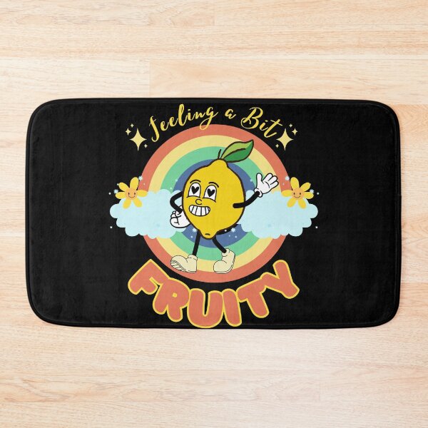 Item preview, Old School Gay Fruit Cartoon Style Print "Feeling Fruity" designed and sold by Thehatinthecat.