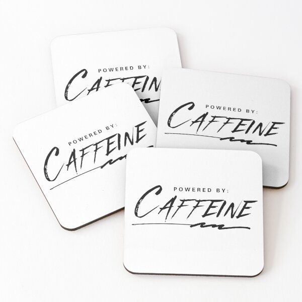 Item preview, Powered by Caffeine designed and sold by birdyness.