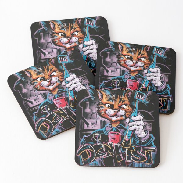 Item preview, Dentist cat designed and sold by A-to-y.