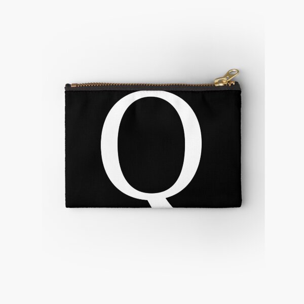 Item preview, Black Basic Monogram Q designed and sold by rewstudio.