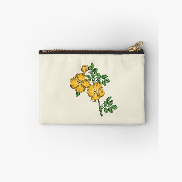 Item preview, Yellow Quartered Rose Bloom Single 1-7 Petals Almost Flat designed and sold by Rachael Taylor.