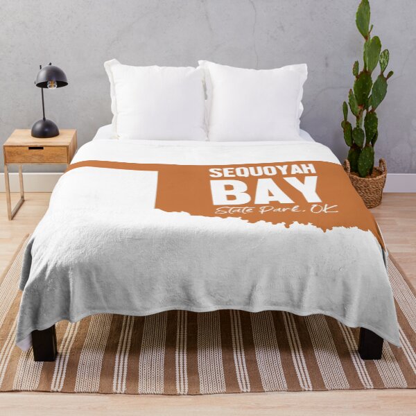 Item preview, Sequoyah Bay State Park Oklahoma Map designed and sold by bivenart.