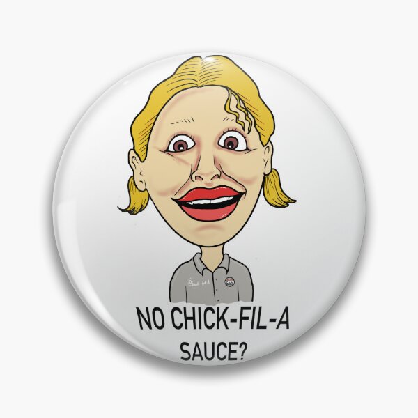 Item preview, No chick fil a sauce girl designed and sold by Renvallesart.