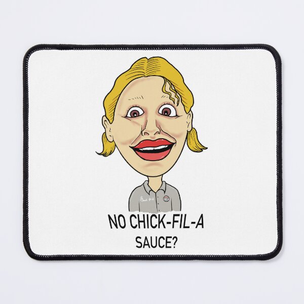 Item preview, No chick fil a sauce girl designed and sold by Renvallesart.