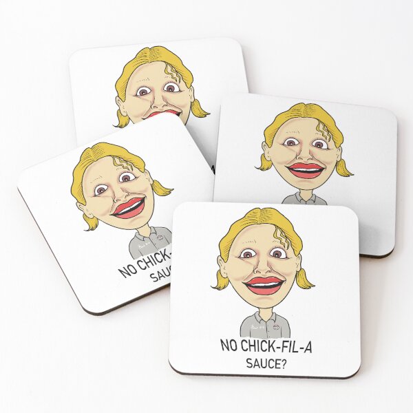 Item preview, No chick fil a sauce girl designed and sold by Renvallesart.
