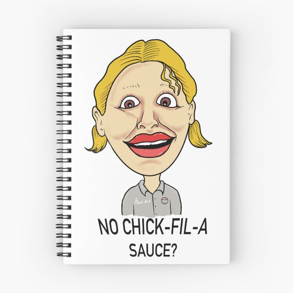Item preview, No chick fil a sauce girl designed and sold by Renvallesart.