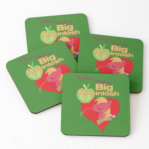 Item preview, I have a crush on... Big Macintosh - with text designed and sold by Stinkehund.