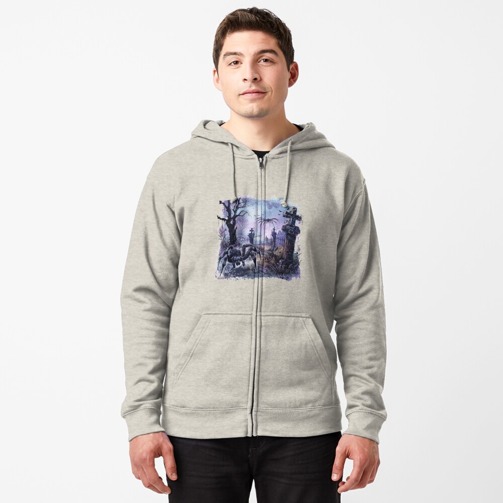 Item preview, Zipped Hoodie designed and sold by Tarantula-Pet.