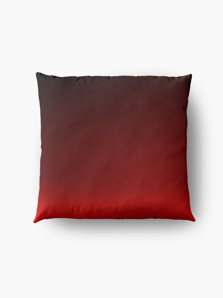 Alternate view of Red Ombre Floor Pillow