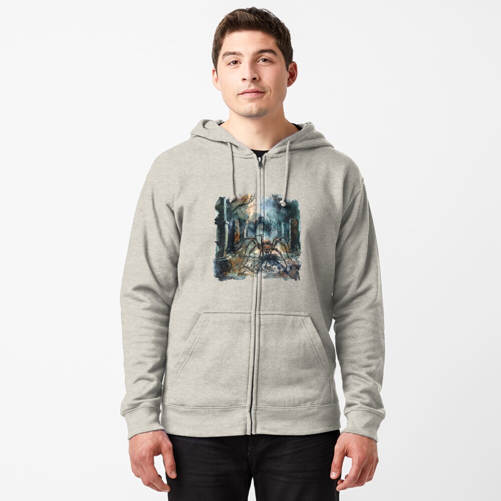 Item preview, Zipped Hoodie designed and sold by Tarantula-Pet.