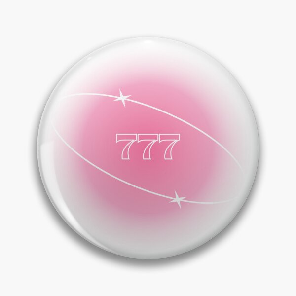Item preview, 777 angel number - pink aura circle designed and sold by whitneyconner.