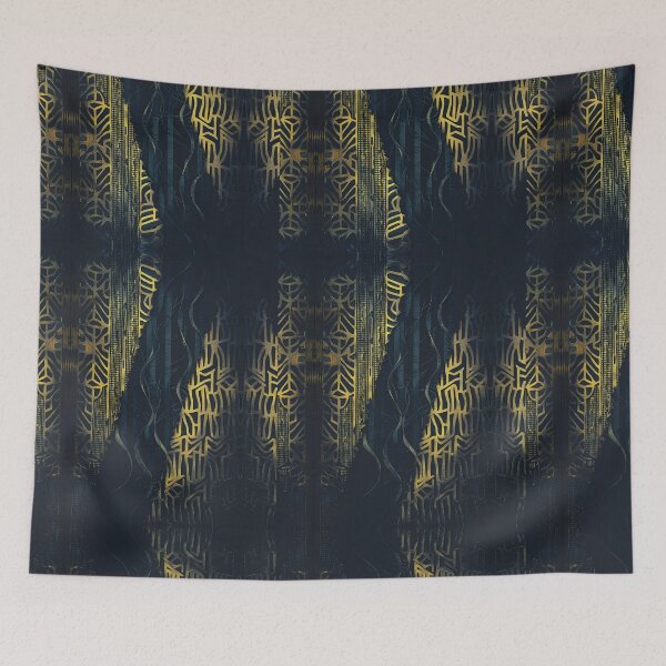 Item preview, Golden Eclipse: A Fusion of Opulence and Shadow designed and sold by M0A0.