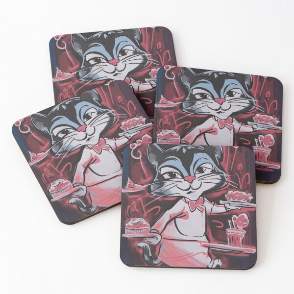 Item preview, Waiter cat designed and sold by A-to-y.