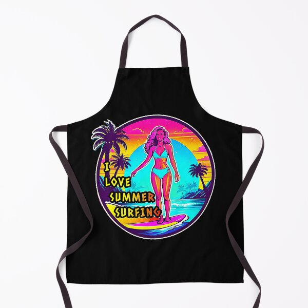 Item preview, Girl Vintage I Love Summer Surfing. designed and sold by Giulivo Store Graphic.