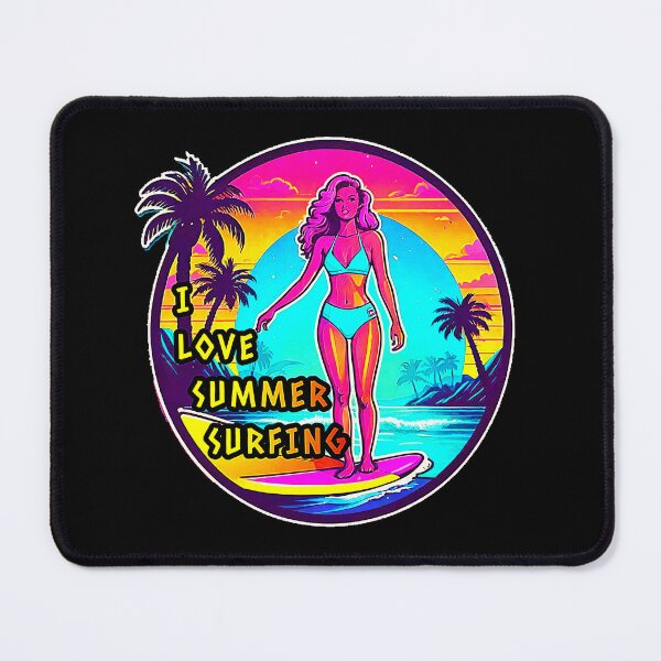 Item preview, Girl Vintage I Love Summer Surfing.  designed and sold by Giulivo Store Graphic.