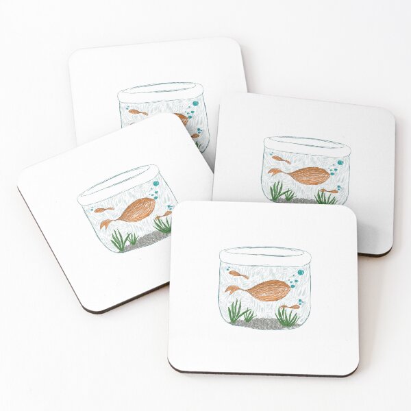Item preview, Jar of life with fish designed and sold by Lemon-Monday.