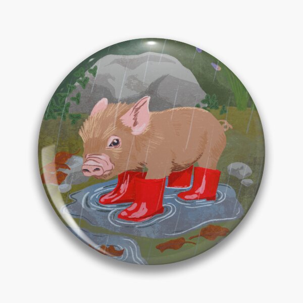 Item preview, Rainboot Piglet designed and sold by SamGreig93.