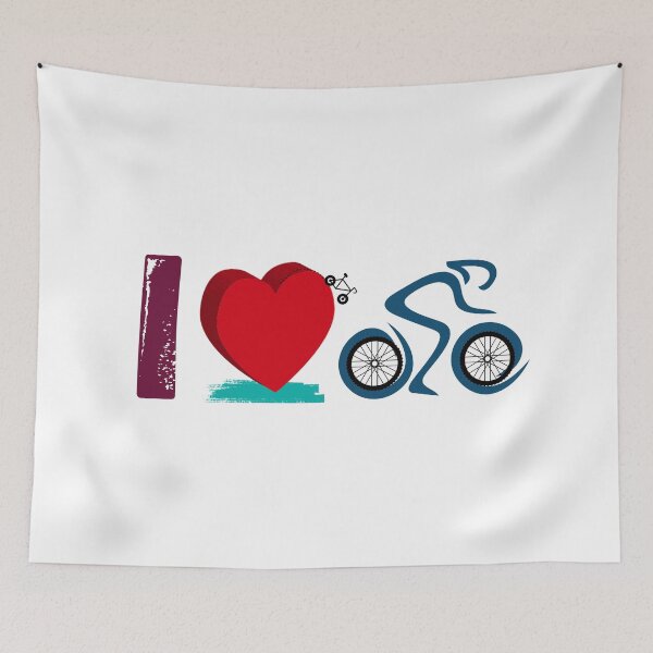 Aperçu de l'œuvre L'amour du cyclisme créée et vendue par CHRISMARTE.