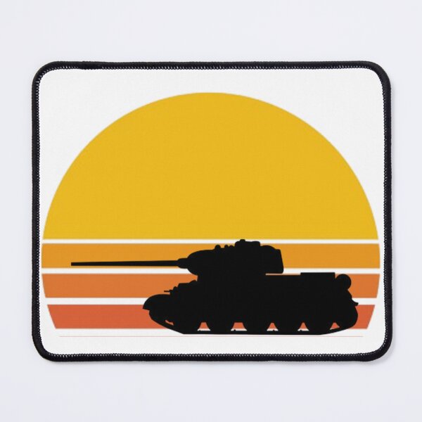 Item preview, T-34 Setting sun designed and sold by BarracksWear.