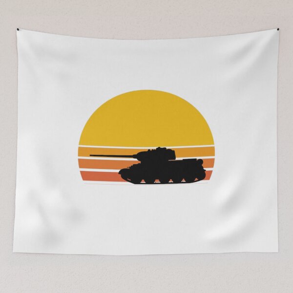 Item preview, T-34 Setting sun designed and sold by BarracksWear.