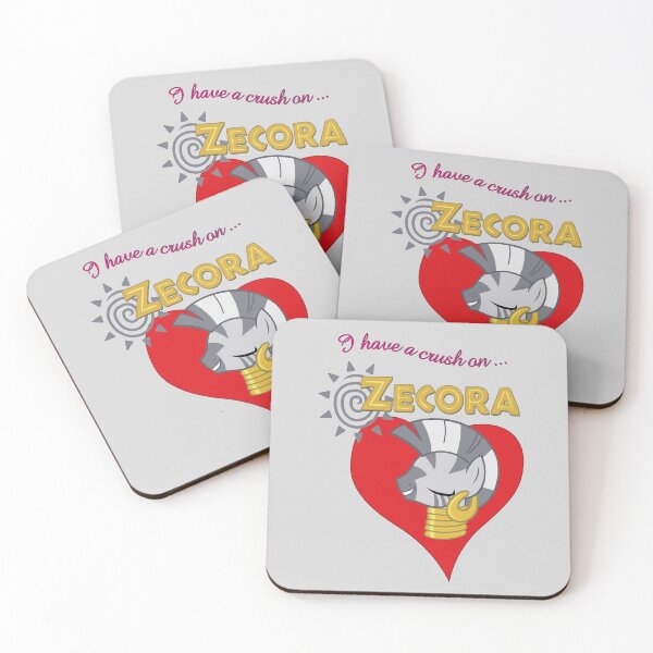 Item preview, I have a crush on... Zecora - with text designed and sold by Stinkehund.