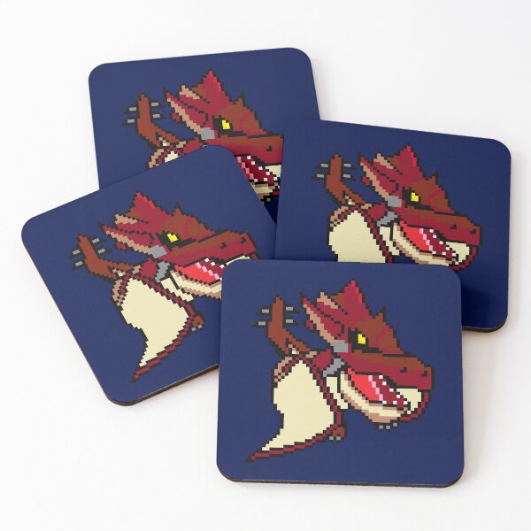 Item preview, Yellow-Eyes Crimson Wyvern designed and sold by Irenepunmaster.