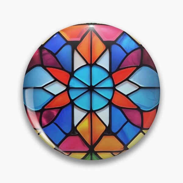 Item preview, Abstract Stained Glass Pattern Design designed and sold by TheArtOfPat.