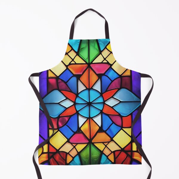 Item preview, Abstract Stained Glass Pattern Design designed and sold by TheArtOfPat.