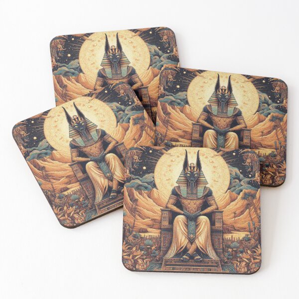 Item preview, Egyptian Gods Series: Anubis designed and sold by Illuministique.