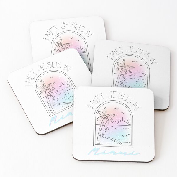 Item preview, I Met Jesus in Miami designed and sold by yoke-for-glory.
