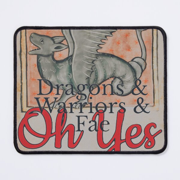 Item preview, Dragons, Warriors and Fae Oh Yes designed and sold by PaintedPageD.