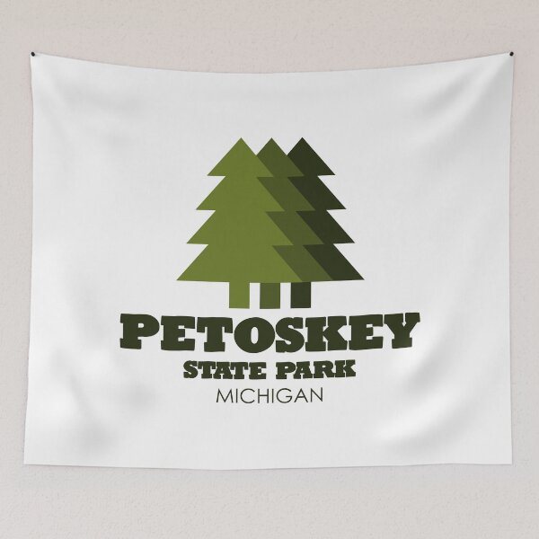 Item preview, Petoskey State Park Michigan designed and sold by bivenart.