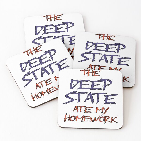 Item preview, The Deep State Ate My Homework designed and sold by Matthew Kinnersly.